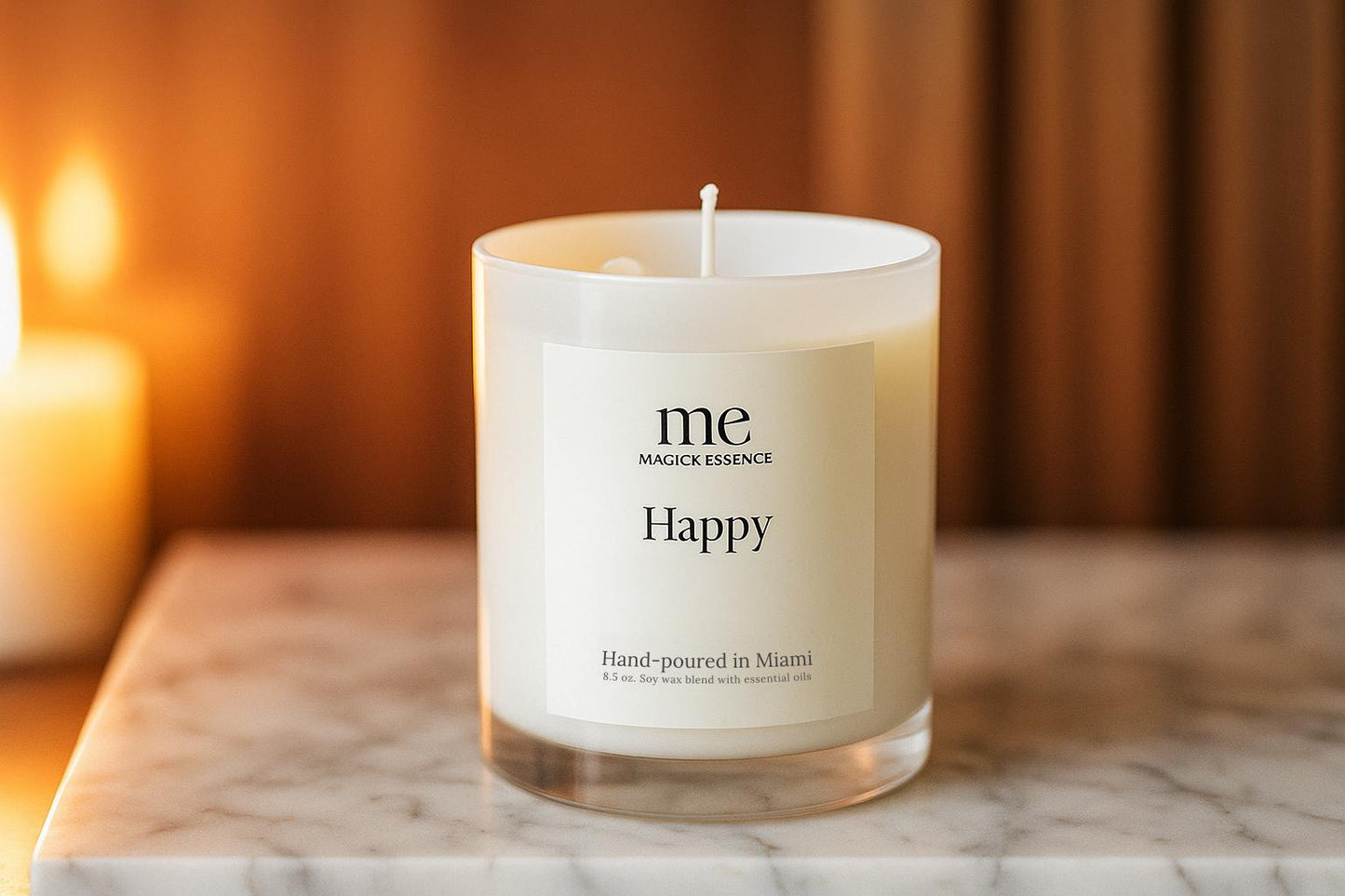 HAPPY Intention Candle
