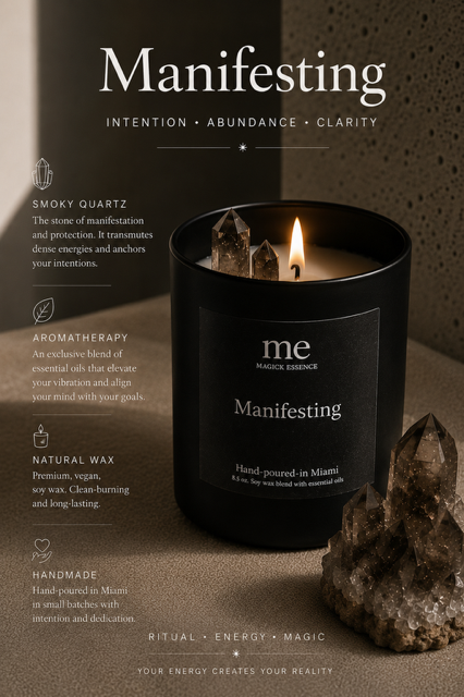 MANIFESTING Intention Candle