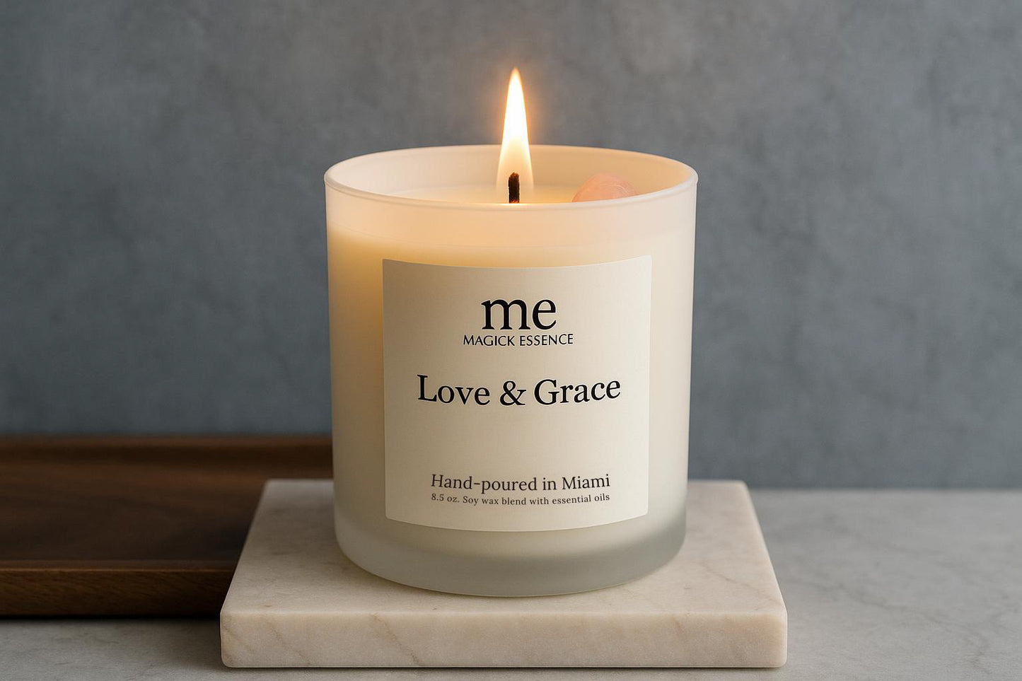 LOVE & GRACE Intention Candle