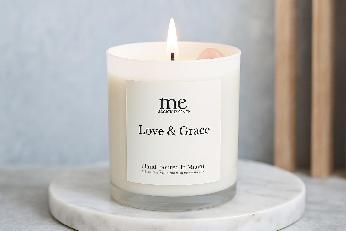 LOVE & GRACE Intention Candle