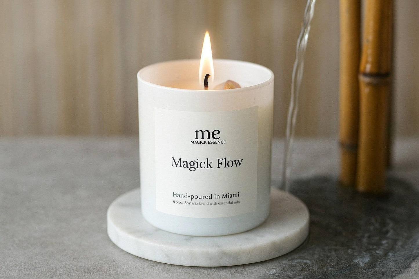 MAGICK FLOW  Intention Candle