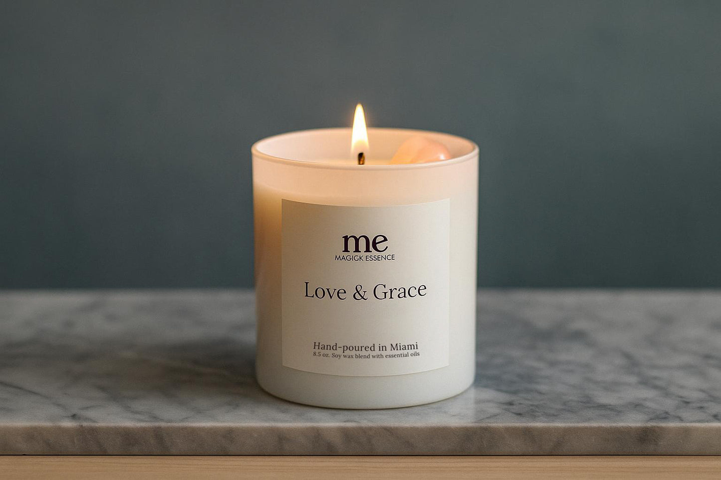 LOVE & GRACE Intention Candle