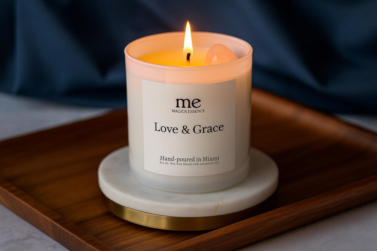 LOVE & GRACE Intention Candle