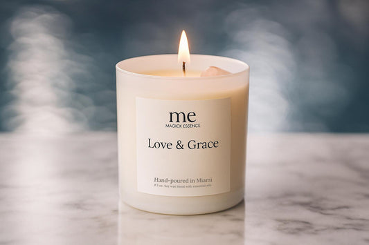 LOVE & GRACE Intention Candle