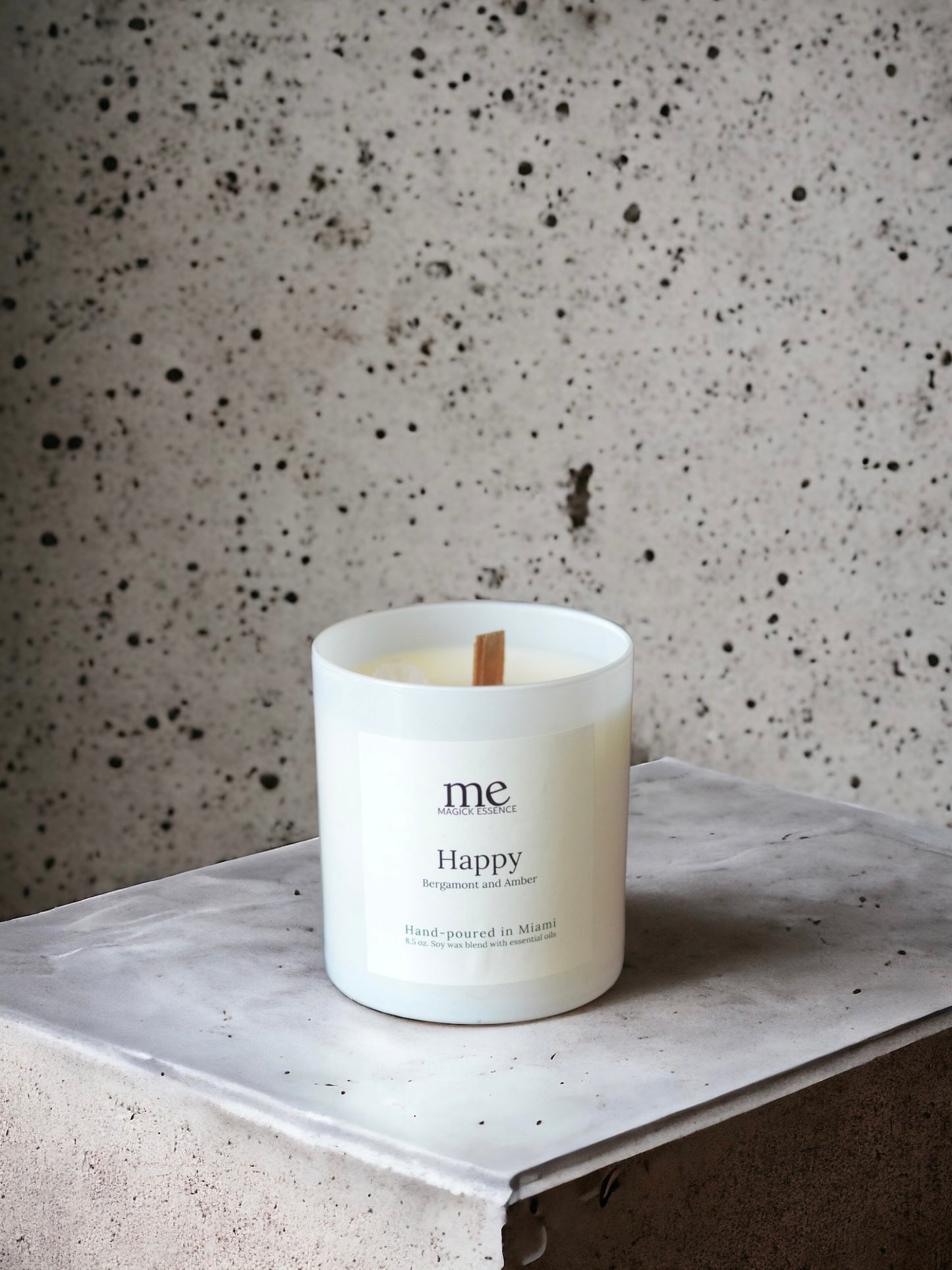 HAPPY Intention Candle