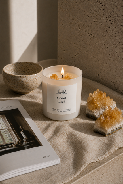 GOOD LUCK  Intention Candle