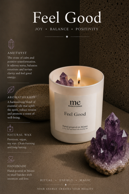 FEEL GOOD Intention Candle