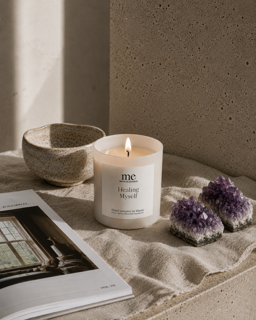 HEALING MYSELF  Intention Candle